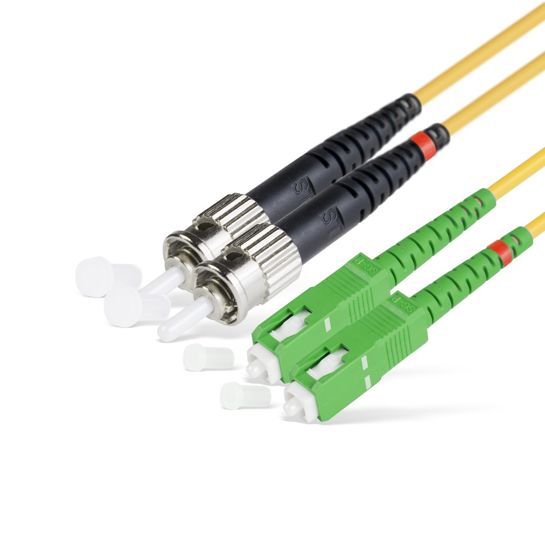 21660_1.jpg Патч Корд Оптоволоконный SC/APC-ST/UPC SM 9/125 Duplex 2.0мм 1 м