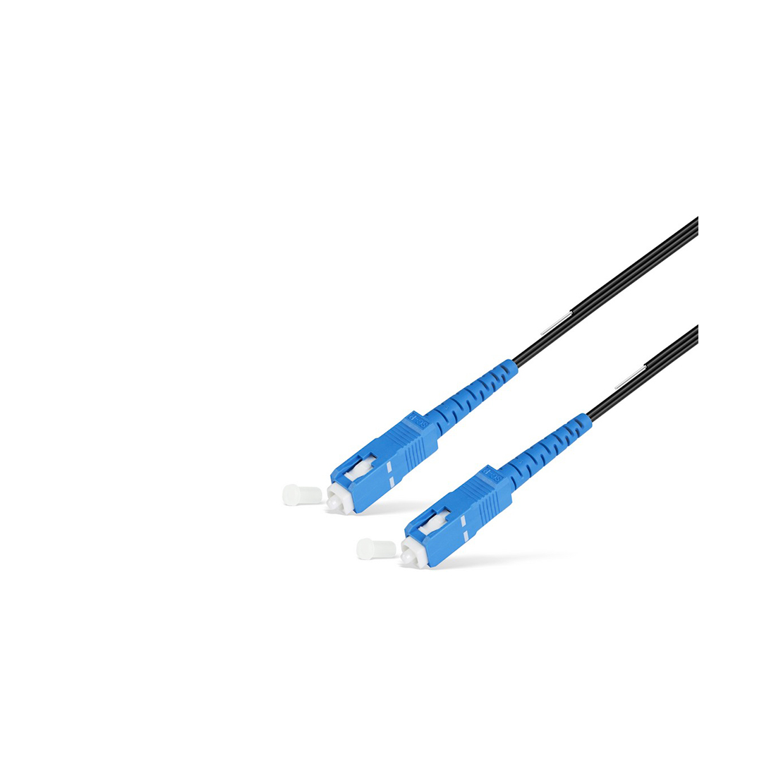 21972_1.jpg Абонентский FTTH Патч Корд SС/UPC-SC/UPC SM 1 м Black усил