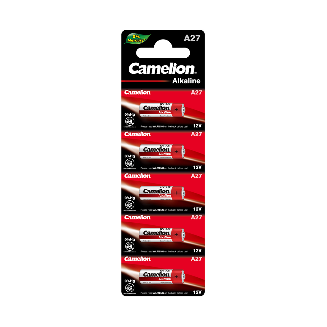 22292_1.jpg Батарейка CAMELION Alkaline A27-BP5
