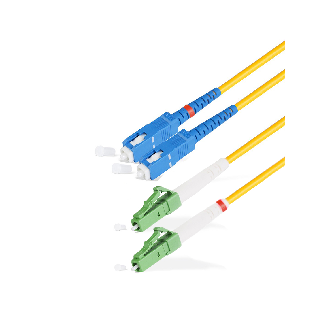 22892_1.jpg Патч Корд Оптоволоконный SC/UPC-LC/APC SM 9/125 Duplex 3.0мм 1 м
