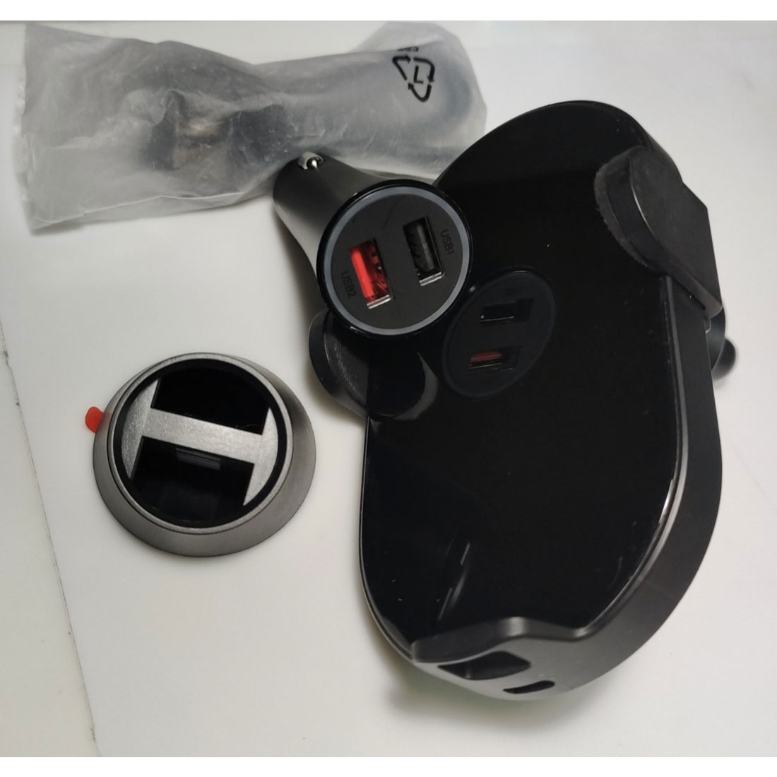 Беспроводное зарядное устройство для автомобиля Xiaomi Mi Wireless Car Charger