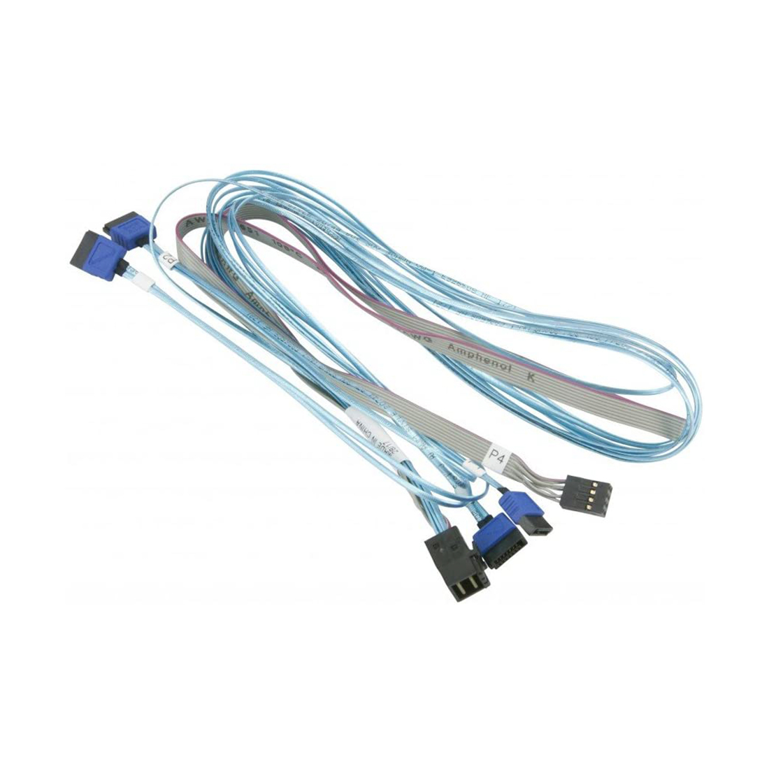 37345_1.jpg Кабель интерфейсный Mini SAS HD-4 SATA Supermicro CBL-SAST-0699