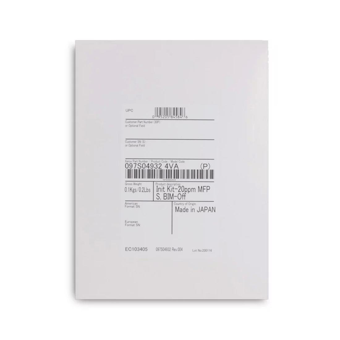 42482_1.jpg Комплект инициализации Xerox VersaLink C7120 (097S05201)