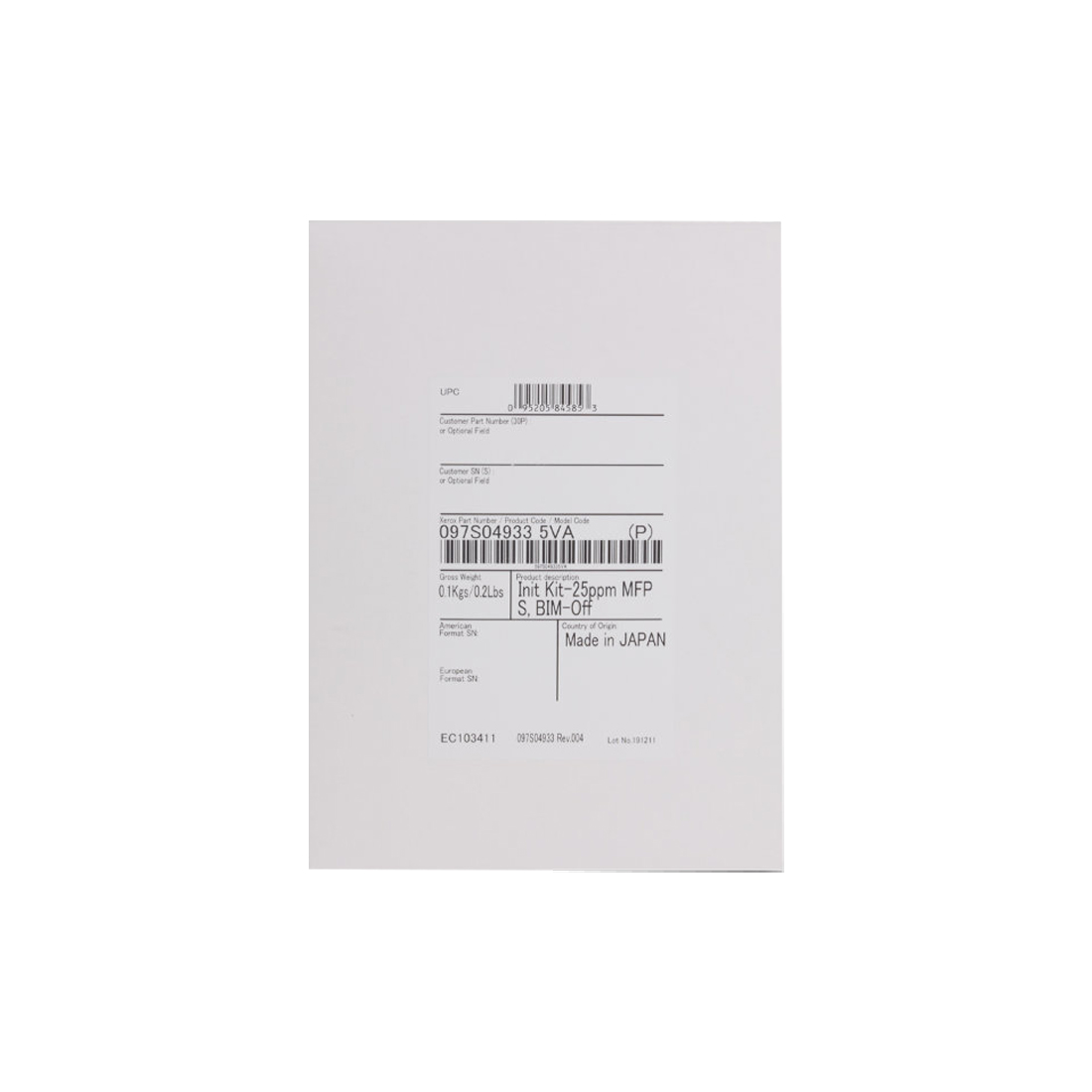 42483_1.jpg Комплект инициализации Xerox VersaLink C7125 (097S05202)