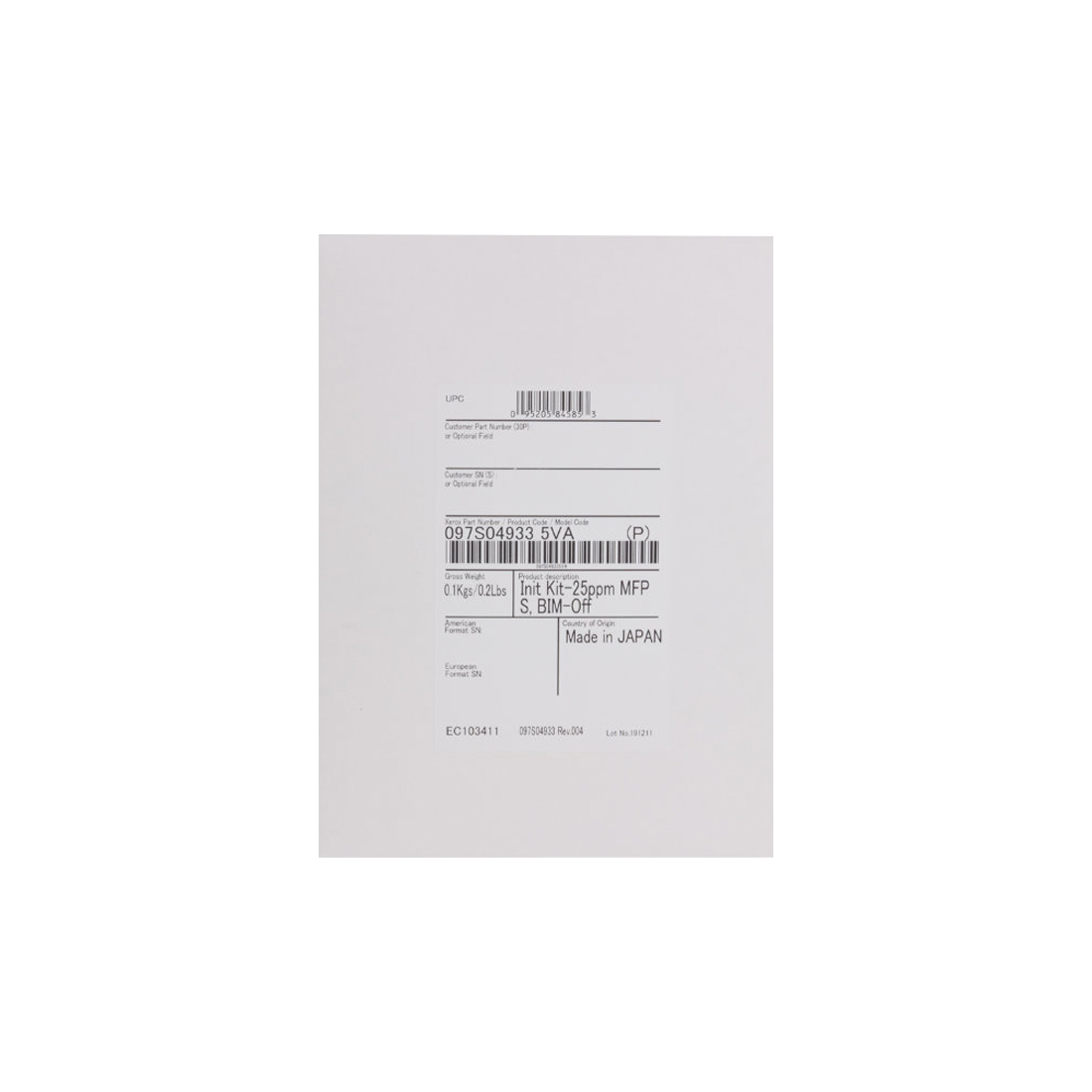 42484_1.jpg Комплект инициализации Xerox VersaLink C7130 (097S05197)