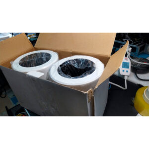 Сменные пакеты для умного мусорного ведра Townew Refill Ring R04 (80 шт. в упаковке) Черный
