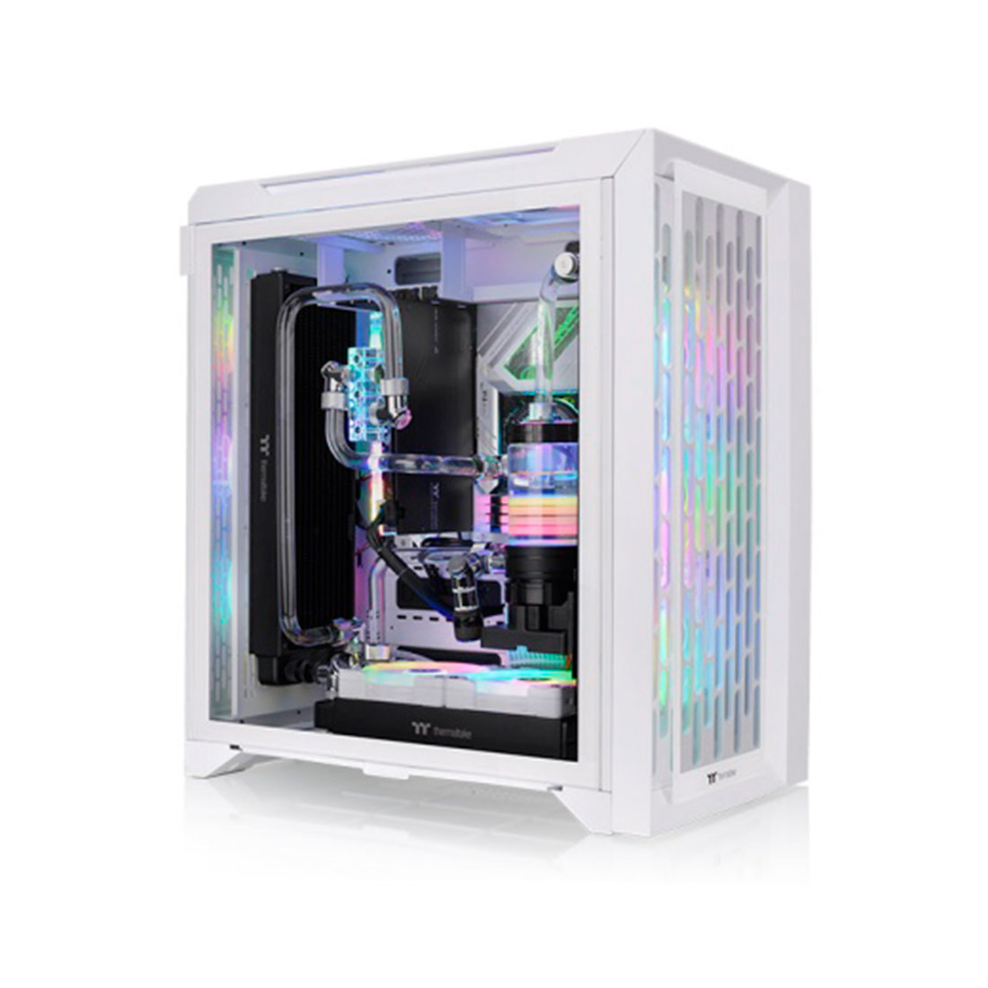 54940_1.jpg Компьютерный корпус Thermaltake CTE C700 TG ARGB Snow без Б/П