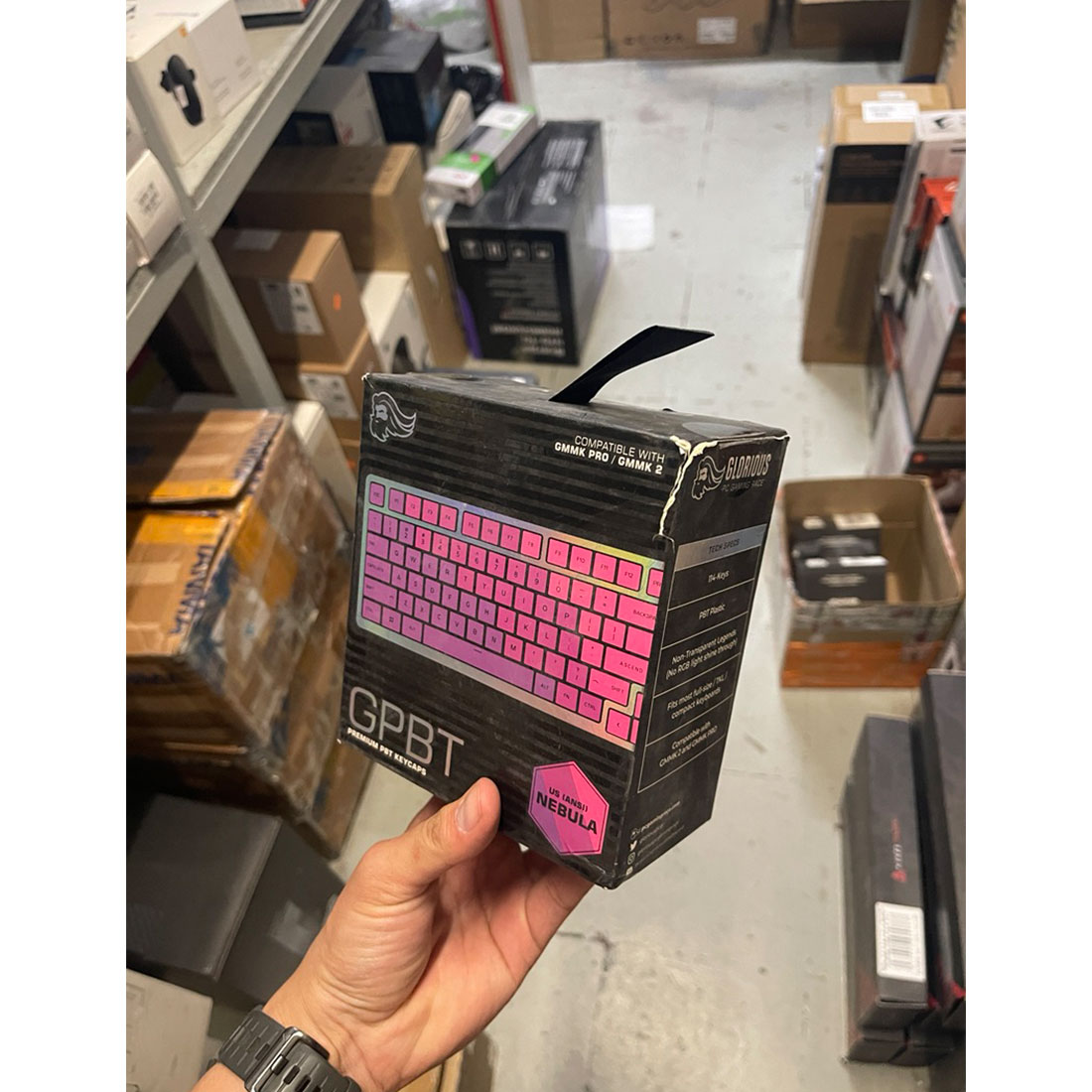 Набор кнопок на клавиатуру Glorious GPBT Keycaps Nebula (GLO-KC-GPBT-N)