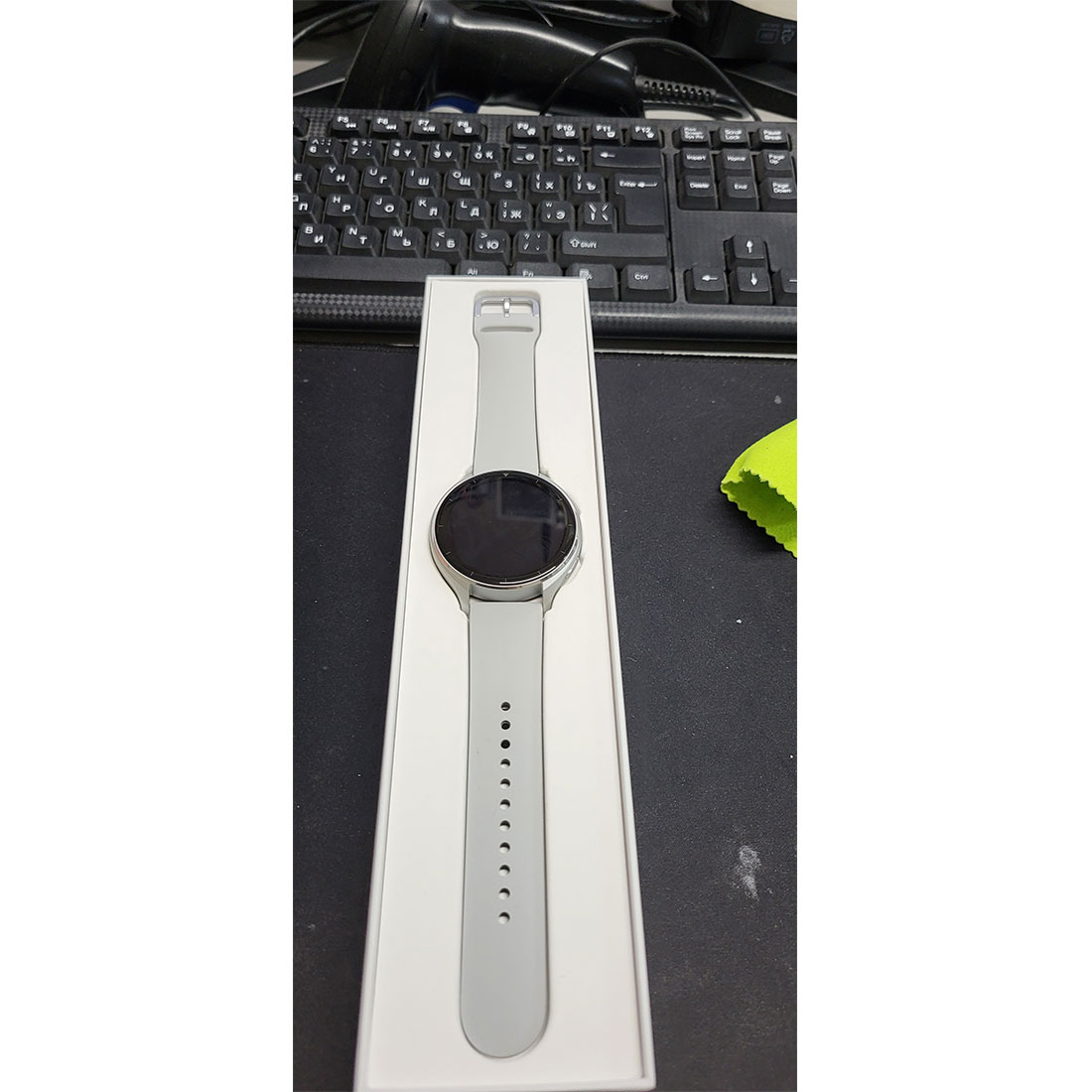 59678y_1.jpg Смарт часы Xiaomi Watch 2 Silver Case With Gray TPU Strap