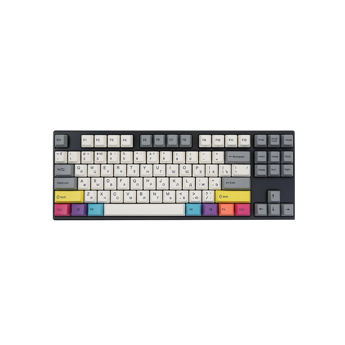 61306_1.jpg Клавиатура Varmilo CMYK VPT87 Cherry Mx Brown