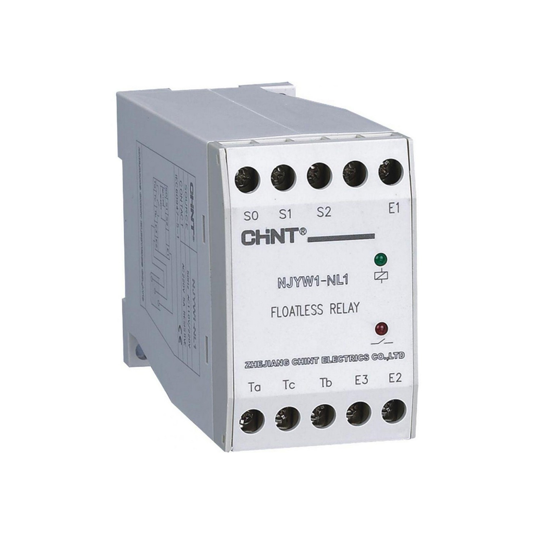 69656_1.jpg Реле контроля уровня жидкости CHINT NJYW1--NL1 AC 230В/380В