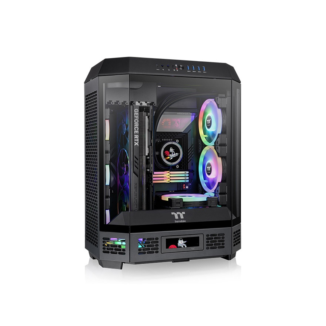 71893_1.jpg Компьютерный корпус Thermaltake The Tower 600 Black без Б/П