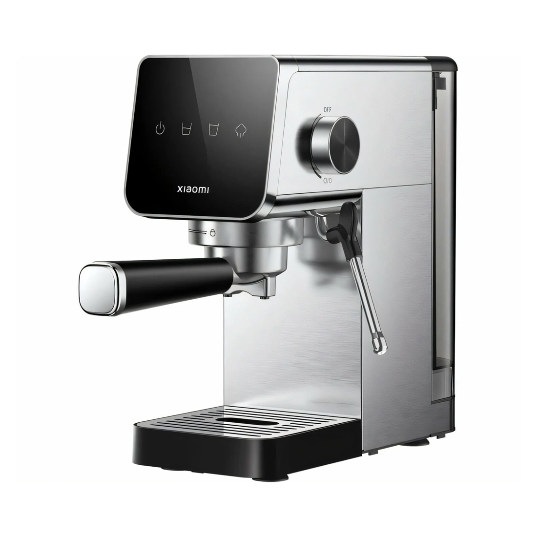 72492_1.jpg Кофемашина Xiaomi Semi-automatic Espresso Machine Серебристый