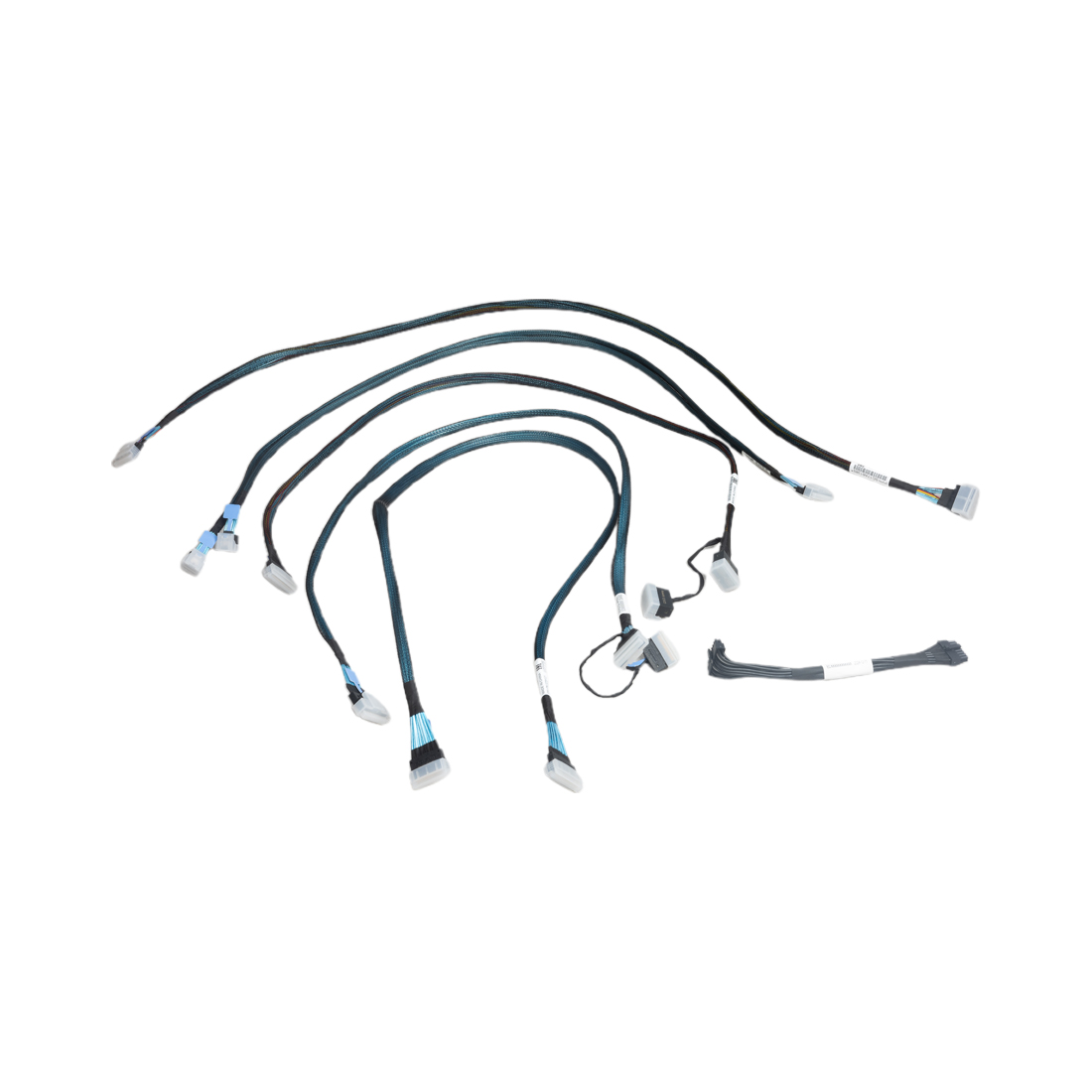 73511_1.jpg Комплект интерфейсных кабелей Lenovo ThinkSystem SR650 V2 2.5" Chassis Front BP2 SAS/SATA Cable Kit