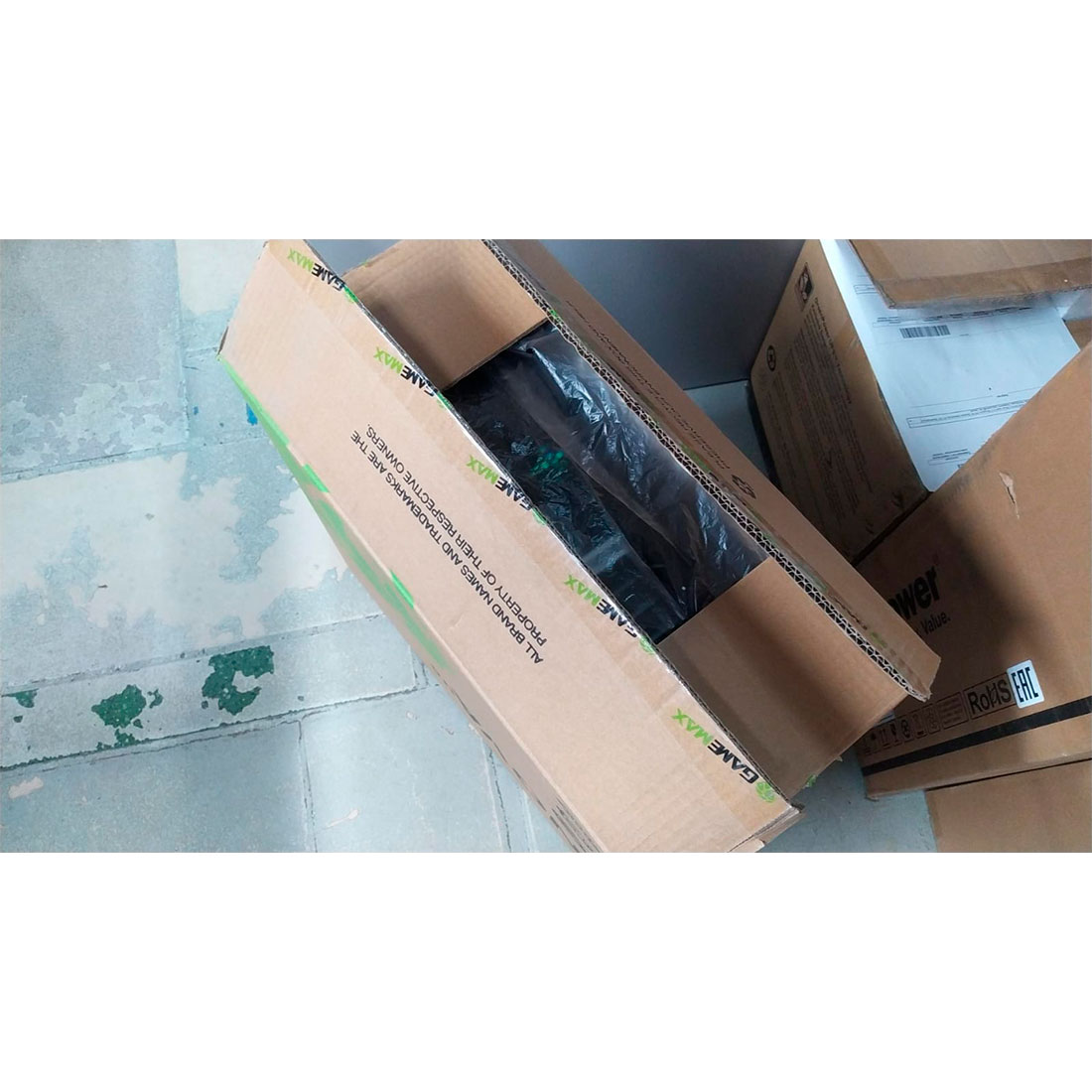 Компьютерный корпус Gamemax NOVA N6 Black без Б/П