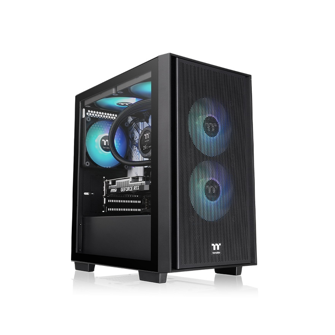 84559_1.jpg Компьютерный корпус Thermaltake Versa H16 Black без Б/П