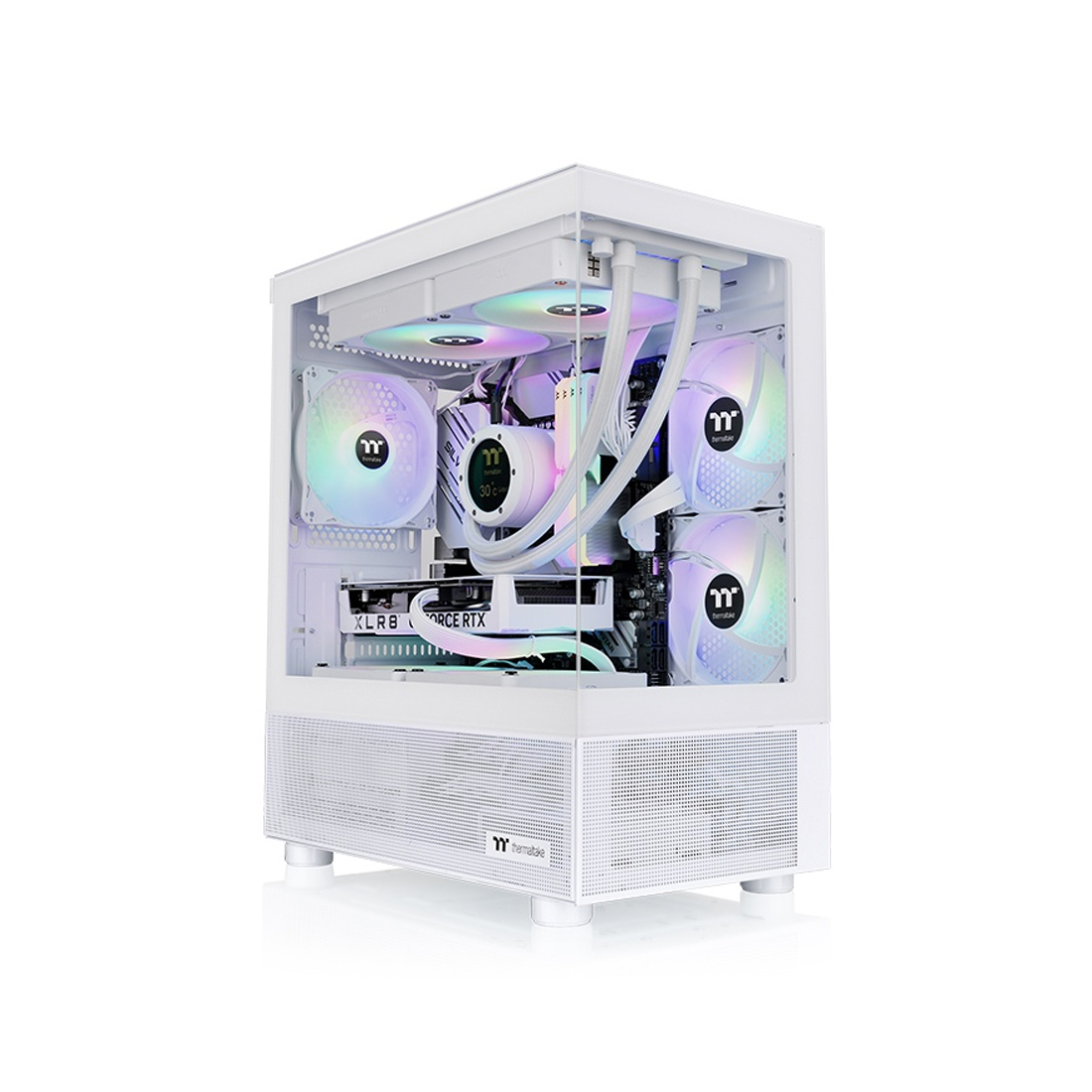 84562_1.jpg Компьютерный корпус Thermaltake View 170 TG White без Б/П