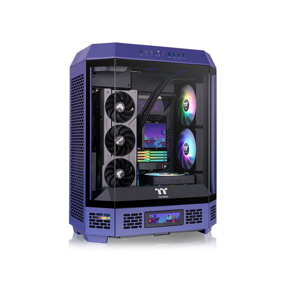 84582_1.jpg Компьютерный корпус Thermaltake The Tower 600 Future Dusk без Б/П
