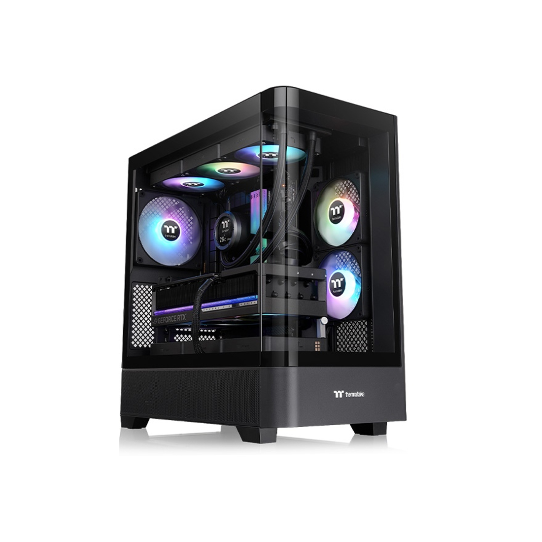 84606_1.jpg Компьютерный корпус Thermaltake View 290 Black без Б/П
