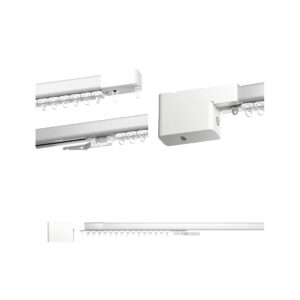 Умный карниз для штор Яндекс, длина 1,8-3 м, работает с Алисой, Zigbee