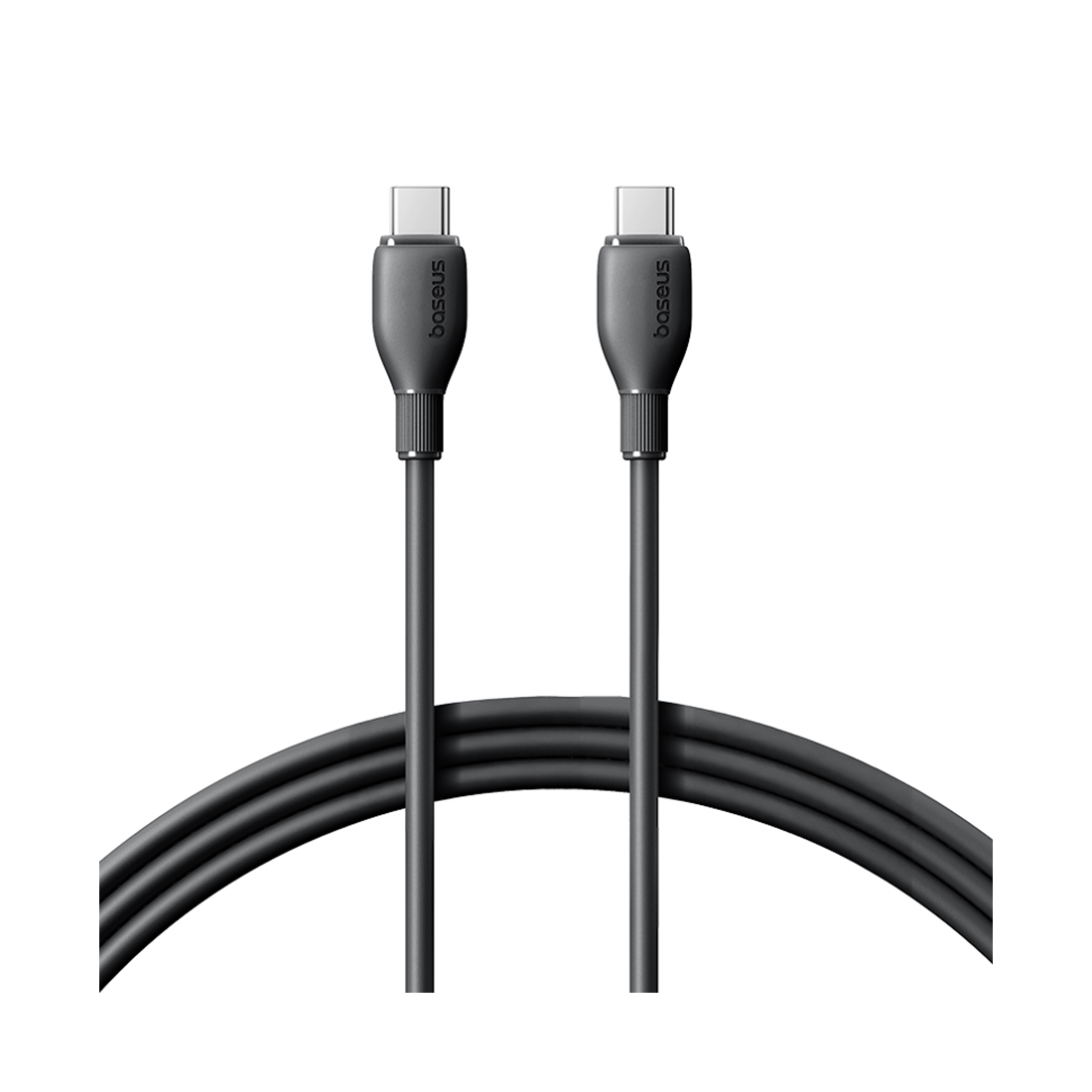86173_1.jpg Интерфейсный кабель Baseus Ultra-Fast Fast Charging Cable USB-C to USB-C 100W 1m Cluster Black